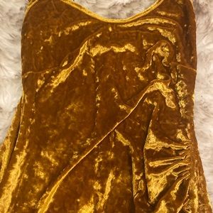 Nice open back dress with slit